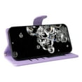 thumbnail image 4 of JTCASES Compatible with Samsung Galaxy S20 Ultra 5G 6.8 inch Case Wallet Flip Folio Case [Kickstand] with RFID Blocking Card Holders [Shockproof] and Wrist Strap Cover for Men Women Girls, Purple, 4 of 12