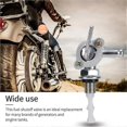 thumbnail image 2 of Professioal Gas Tank Switch Fuel Tank On Off Valve Waterproof Wear-resistant Gasoline Switches Generator Petrol Tap, 2 of 5