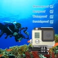 thumbnail image 4 of Waterproof Housing Case for GoPro Hero 4/3/3+, 60M/190FT Underwater Protective Dive Housing Shell with Bracket Mount Accessories for GoPro Hero4, Hero3+, Hero3 Action Camera Outside Sports, 4 of 8