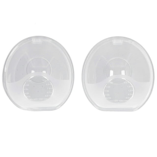 Lot de 2 tétines d'allaitement réutilisables et anti-fuites en silicone pour maman