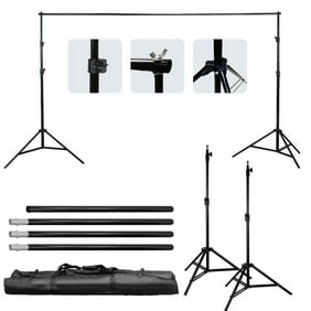 Zimtown 10ft Adjustable Background Support Stand Photography Video Backdrop Kit Black