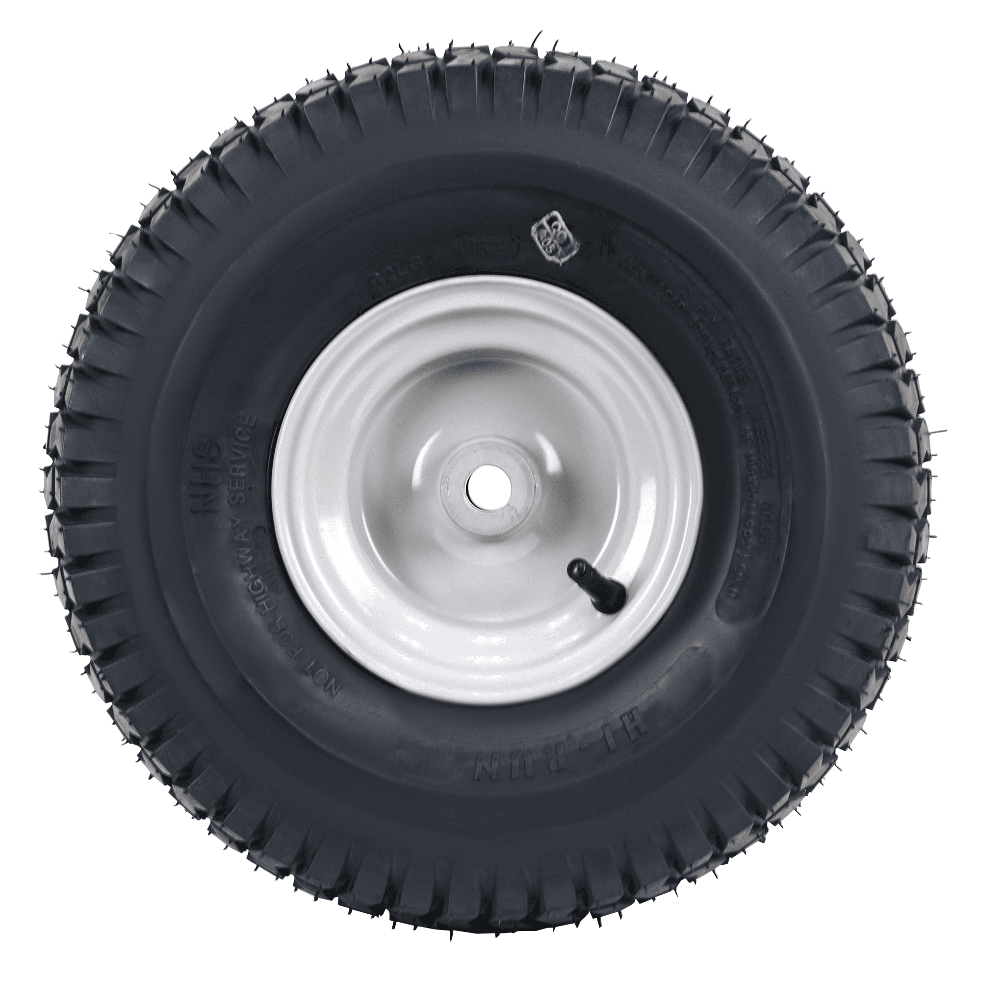 Hi-Run SU12 20x8.00-8 2PR Lawn & Garden Tire With 8x7 Wheel & 3/4 Bushing