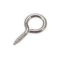 thumbnail image 3 of Ganchos de ojo de tornillo pequeños de 0.75" con tornillos autoperforantes de acero al carbono, ganchos en forma de anillo de tornillo, tono azul, paquete de 200, 3 of 5