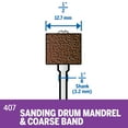 thumbnail image 2 of DREMEL 407 1/2 In. Sanding Band, 2 of 6