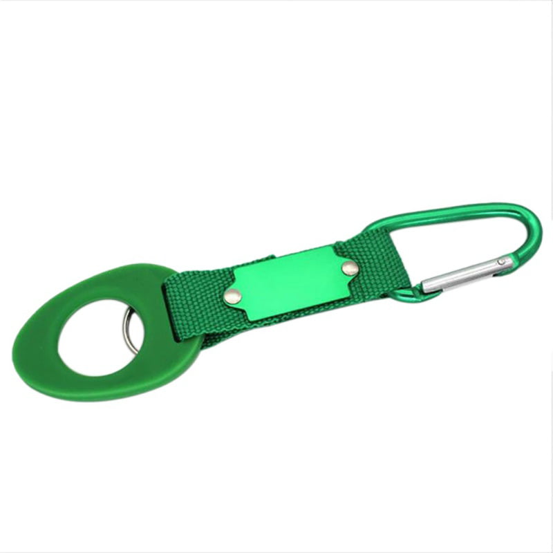 5 Pieces Bag Carabiner Belt Clip Bottle Holder Hiking Camping Snap Hook 