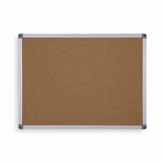 Manufacturer Varies Cork Bulletin Board 24"H x 36"W 1NUL4