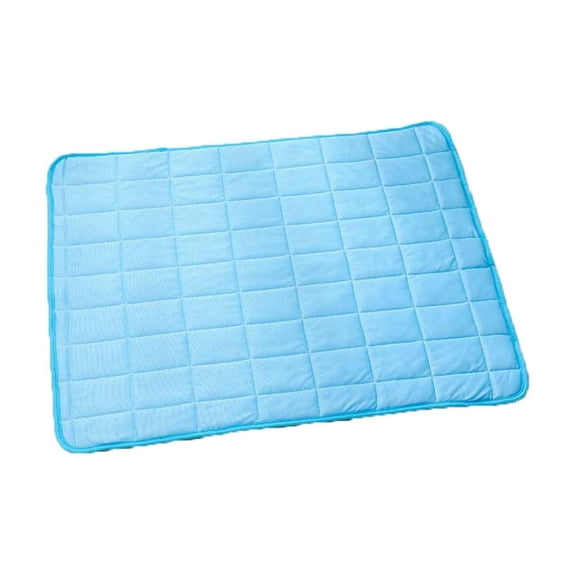 Summer Washable Self Cooling Pet Ice Mat, 16×12 Inch S, Non Slip Pad for Small Large Dogs Cats, Cool Bed Sofa Crate Indoor
