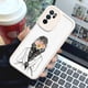 thumbnail image 3 of "Mejora el estilo de tu iPhone con una funda para teléfono plateada de doble capa mate con gráficos vibrantes", 3 of 4