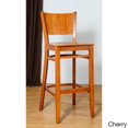 thumbnail image 4 of Hendrix Bar Stool in Mahogany with Wood Seat, 4 of 5