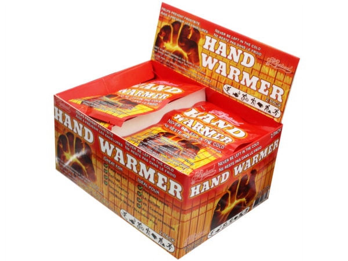 [Pack Of 10] - 2 Pack Heat Pack Hand Warmer Countertop Display