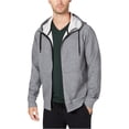 thumbnail image 1 of Sudadera con capucha impermeable de forro polar de 32 grados para hombre, gris, extragrande 32 Degrees  Sudadera, 1 of 1