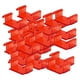 thumbnail image 2 of 30 piezas de fijadores de vías, clips de fijación de vías, pistas de servicio pesado, juego de piezas de pista de juguete educativo para niños de 3, 4 y 5 años rojo, 2 of 10