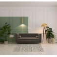 thumbnail image 2 of HomeRoots 514510 10 x 14 ft. Tan Taupe & Ivory Geometric Power Loom Stain Resistant Rectangle Area Rug, 2 of 8