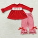 thumbnail image 2 of Conjunto bordado de Navidad para niños, ropa de dormir de algodón con pan de jengibre y caramelo, pantalones a cuadros, conjunto de ropa de dormir para niña, pijamas para niños pequeños, 2 of 2
