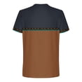 thumbnail image 4 of Jinhomg Mens Casual Graphic T-Shirts Vintage Western Animal Print Tees Big and Tall Comfy Short Sleeve Crew Neck Tops 2025 Daily Wear Fall Saving Brown M, 4 of 6