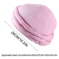 thumbnail image 4 of Durags para Hombres Hombres Turbán Cabeza Envoltura Satén Forrado Giros Capota Pre-Atado Trenza Durag, para Hombres Y Mujeres Dormir Capota (Aplicable Cabeza Circunferencia 60-62cm / 23.62-24.41Inch), 4 of 5