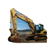 Advanced Graphics 46 x 53 in. Construction Excavator Cardboard Cutout