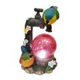 thumbnail image 2 of Estatuas de jardín solares Zulema Resina Creativa Vintage Estatua de césped en miniatura, 2 of 8
