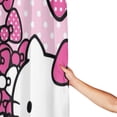 thumbnail image 3 of Hello Kitty Shower Curtain, Waterproof Bathroom Shower Curtains, Washable Cloth Shower Curtain With 12 Hooks, 72 "W X 72" L, 3 of 9