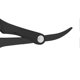 thumbnail image 5 of Professional Foldable Straight Edge Razor Barber Men's Shaving Razor Plating Blade HolderBlack Plating, 5 of 5