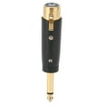 thumbnail image 3 of 6.35mm Mono Male to XLR Female Audio Adapter for Guitar Cables and Microphones, 3 of 8