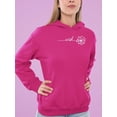 thumbnail image 2 of Wish Dandelion W Hearts Hoodie Women -Image by Shutterstock, Female x-Large, 2 of 4
