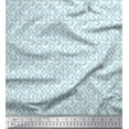 thumbnail image 1 of Soimoi Cotton Cambric Fabric Anchor Hook Shirting Fabric Prints by Yard 56 Inch Wide, 1 of 1