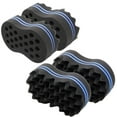 thumbnail image 4 of Hair Sponge Magic Barber Brush Sponge Twist Curl Dreads Locking Afro Coil Comb Care Tool, 4 of 15