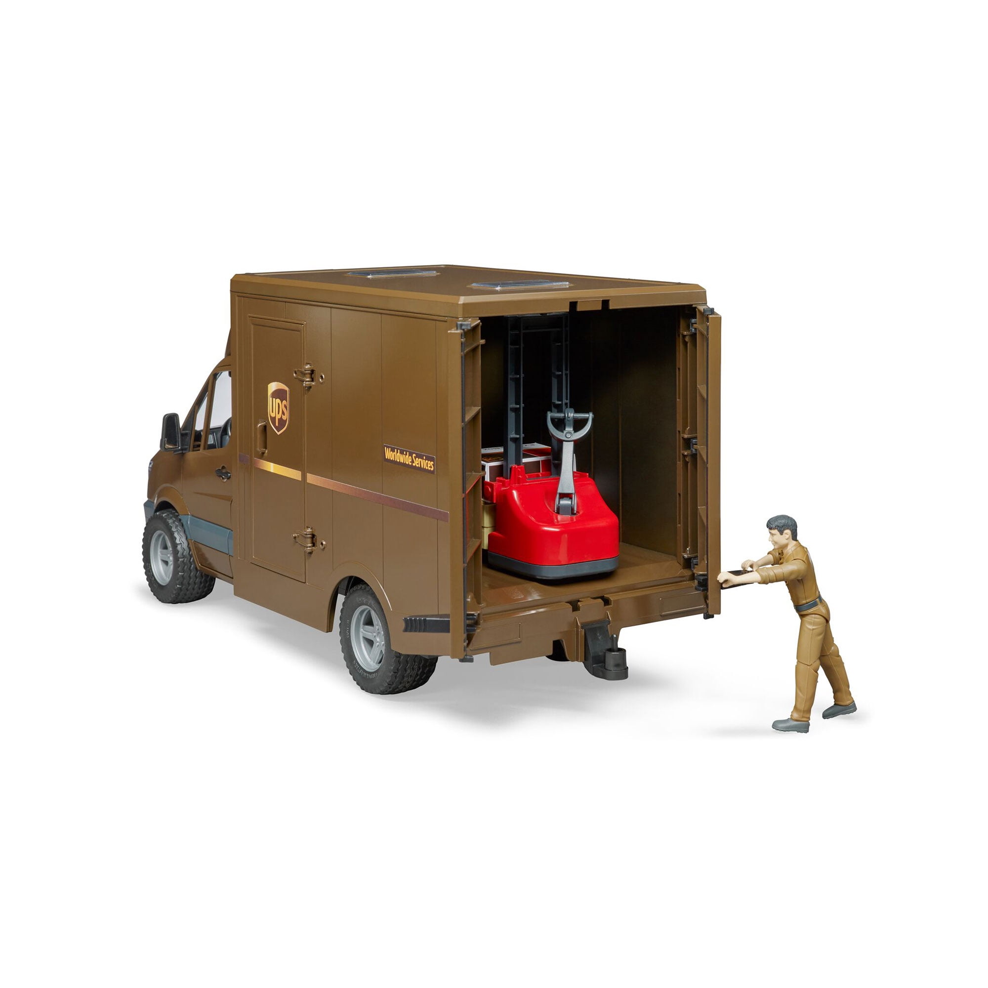 bruder ups sprinter truck