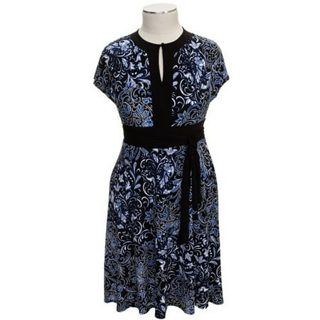 Women's Plus Flora Jersey Dress