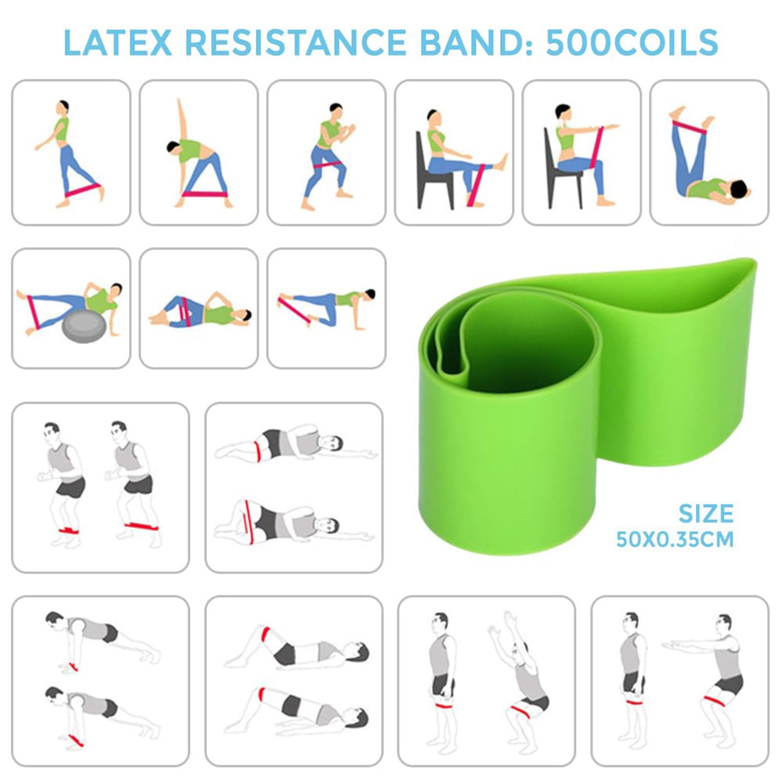 Pilates Kit for Home Workouts, Pilates Essentials Kit for Women,  Equipment Pilates Magic Ring/Booty Bands for Working Out Glutes Yoga Ball 25cm Figure 8 Resistance Band Yoga Bands for Stretching