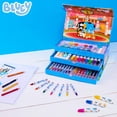 thumbnail image 2 of Set de arte Bluey Kids de más de 40 piezas con pinturas, lápices, crayones y más, 2 of 6