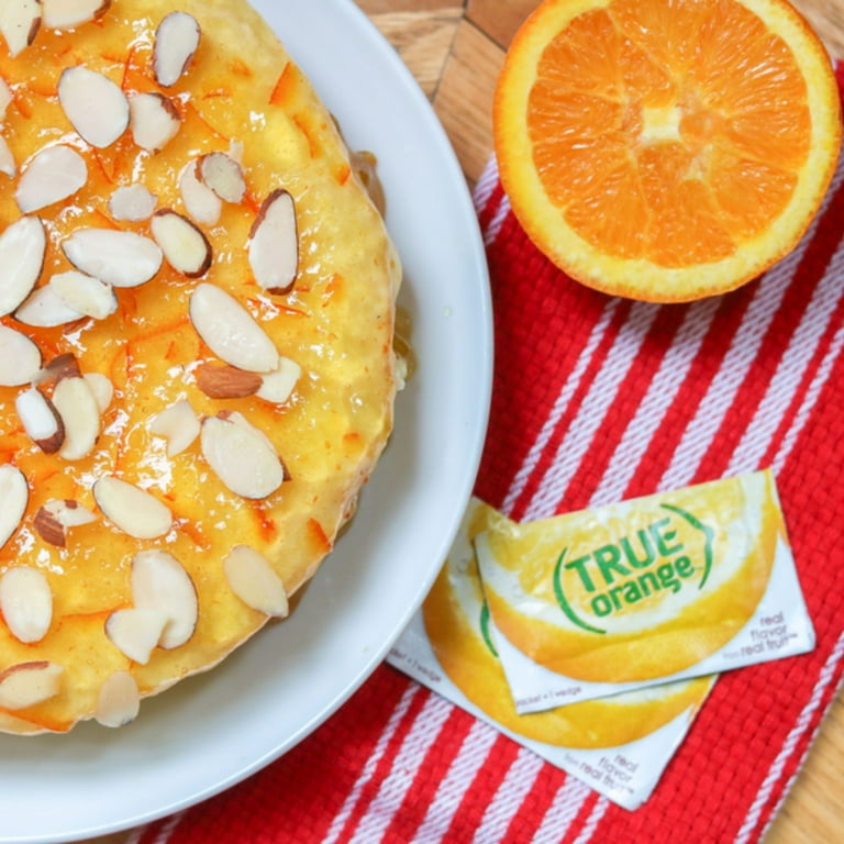 True Lemon, Natural Flavored True Orange, 50 Packets in Box, Zero