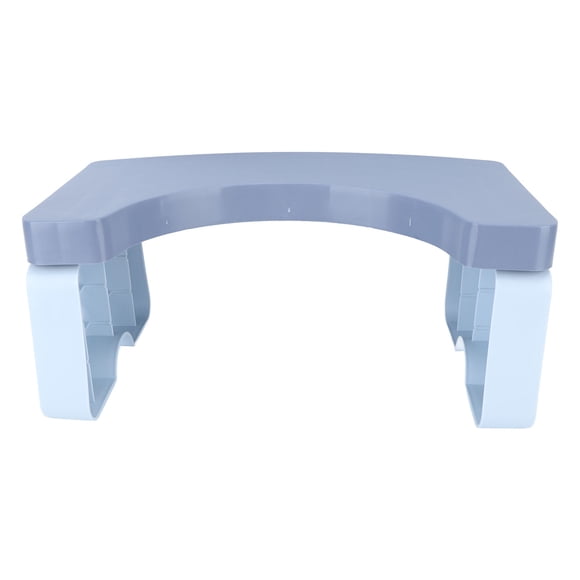 Foldable Toilet Potty Stool, 7 Inches Squatting Posture Poop Stool with Anti Slip Feet, Foldable Toilet Stool, Heavy Duty Plastic Portable Squatting Poop Foot Stool