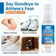 thumbnail image 3 of Athletes Foot Treatment Extra Strength - Effective Fungi Treatment Athletes Foot Spray - Itching and Odor Removal, 3 of 7