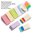thumbnail image 1 of 8Pcs Nail Sponge Wedge Shaped Cosmetics Tool Smooth Apply Mini Applicator Gradient Nails Soft Sponge Color Fade Manicure Nail Art Tool, 1 of 8