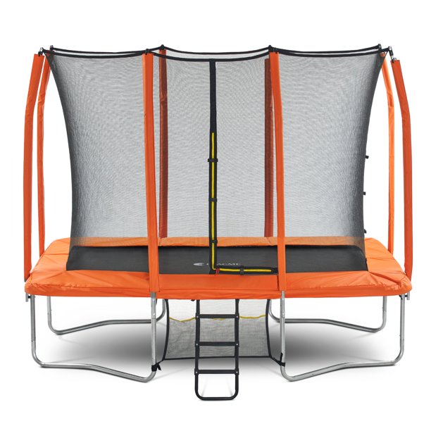 ExacMe 7x10 Foot Trampoline Rectangular with Double Openings, ASTM