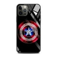 thumbnail image 1 of Tempered Glass Case For iPhone 13 12 11 Pro Max Mini X XR XS Max 8 7 6s Plus SE 2020 Phone Shell Fundas Marvel Avengers Comics, 1 of 7