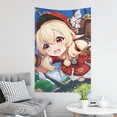 thumbnail image 6 of Genshin Impact Tapestry Dorm Decor Wall Hanging Tapestries Window Curtain Picnic Mat Beach Blanket 60x40 Inch, 6 of 9