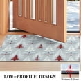thumbnail image 3 of Light Blue Christmas Tree Pattern Door Rugs,Washable Non Slip Door Mats Indoor,Decorative Door Mats,Entry Mat Indoor for Entrance,Bedroom,Kitchen,Bathroom,17"x30", 3 of 6
