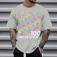 thumbnail image 2 of Sngxgn Men's Lightweight Short Sleeve Crew Neck T-Shirt(Grey,XL), 2 of 5