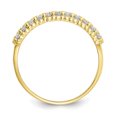 thumbnail image 2 of 10k Yellow Gold Cubic Zirconia Cz Ring, 2 of 9