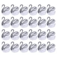 thumbnail image 1 of ColoMX 24pcs Cisne en forma de boda Cajas de caramelo Cajas de regalo de estilo europeo contenedores de caramelo, 1 of 6