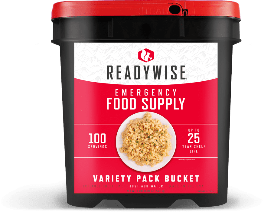 Wise Company Ready Wise Emergency Preparedness Food 1 Month Supply 100 Servings Of Freeze Dried Foods