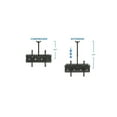 thumbnail image 4 of Mount-It! Dual TV Ceiling Mount Full Motion Mount-32" to 75" Flat Screen TVs MI-502B, 4 of 6