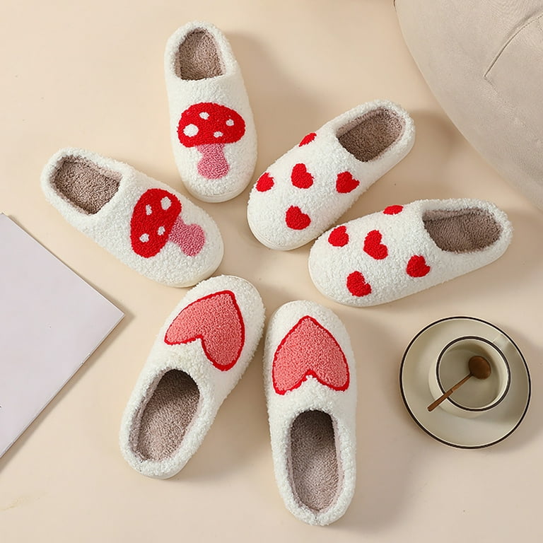 nsendm Female Shoes Adult Bears Slippers for Women Style Cloth