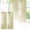 Yellow, variant on 2 Panels Lace Sheer Curtains Vintage Window Treatment Xmas Christmas Decor - Drapes for Bedroom Living Room, Light Filtering Voile Curtains Window Treatments