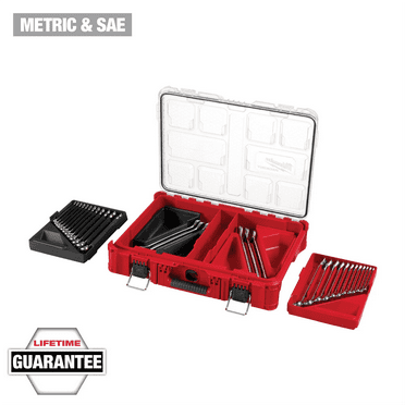 Milwaukee 48-22-9485 Metric & SAE Combo Wrench Set with PACKOUT Organizer