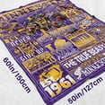 thumbnail image 6 of Football Throw Blanket Gifts, Football Style for Men Women Gift, Team Lover Blankets for Bed Sofa Couch 60" X 50", 6 of 6
