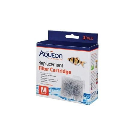 

Aqueon QuietFlow Replacement Filter Cartridge Medium (3 Pack)